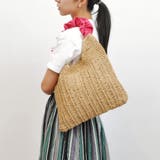 カシュカシュ cachecache / フリルワンハンドルペーパー手編みトート | UNBILLION | 詳細画像2 