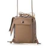 オーク | カシュカシュ cachecache / スマホポケット付き巾着ショルダーバッグ | UNBILLION