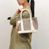 カシュカシュ / ショルダー付きパーテーションキャンバストート | UNBILLION | 詳細画像1