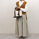 カシュカシュ / ショルダー付きパーテーションキャンバストート | UNBILLION | 詳細画像28