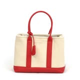 レッド | カシュカシュ / ショルダー付きパーテーションキャンバストートL | UNBILLION