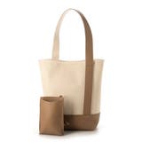 オーク | カシュカシュ / スマホショルダー付きワンハンドルパーテーショントートバッグ | UNBILLION