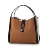 キャメルアイボリー | カシュカシュ cachecache / 3レイヤーヒネリ金具2wayトート | UNBILLION