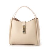 アイボリー | カシュカシュ cachecache / 3レイヤーヒネリ金具2wayトート | UNBILLION