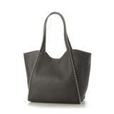 ダークグレー | カシュカシュ cachecache / ボールチェーン2wayトートバッグ | UNBILLION