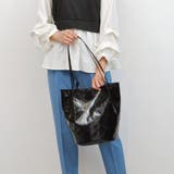 カシュカシュ / クラッシュメタリック肩入れバケツトートバッグ | UNBILLION | 詳細画像12 