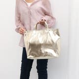 カシュカシュ cachecache / ソフトメタリックショッパートート | UNBILLION | 詳細画像8