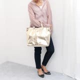 カシュカシュ cachecache / ソフトメタリックショッパートート | UNBILLION | 詳細画像9