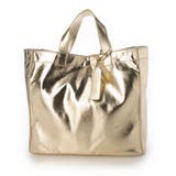 ライトゴールド | カシュカシュ cachecache / ソフトメタリックショッパートート | UNBILLION