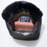 カシュカシュ cachecache / エコファーワンハンドルドット刺繍トート | UNBILLION | 詳細画像17 