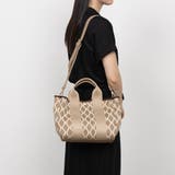 ベージュ | カシュカシュ / 柄アソートジャガード2wayトートバッグ | UNBILLION