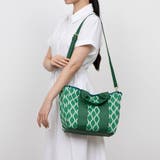 グリーン | カシュカシュ / 柄アソートジャガード2wayトートバッグ | UNBILLION