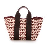ワイン | カシュカシュ / 柄アソートジャガード2wayトートバッグ | UNBILLION