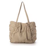 ベージュ | カシュカシュ cachecache / シャーリングトートバッグ | UNBILLION