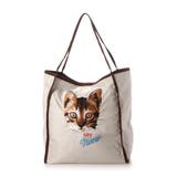 ライトグレー | カシュカシュ cachecache / アソート柄刺繍トートバッグ | UNBILLION