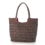 ミックス | カシュカシュ cachecache / メタリックコード柄編みトートバッグ | UNBILLION