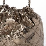 カシュカシュ  / 口元ギャザーメタリックキルトミニショルダー | UNBILLION | 詳細画像13 