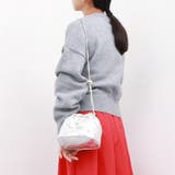 カシュカシュ  / 口元ギャザーメタリックキルトミニショルダー | UNBILLION | 詳細画像2 