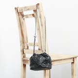 カシュカシュ  / 口元ギャザーメタリックキルトミニショルダー | UNBILLION | 詳細画像14 