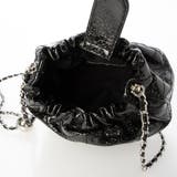 カシュカシュ  / 口元ギャザーメタリックキルトミニショルダー | UNBILLION | 詳細画像18 