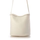ホワイト | カシュカシュ cachecache / スタッズ付きショルダー | UNBILLION
