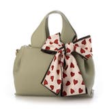 グリーン | カシュカシュ cachecache / スカーフ付きラウンドミニショルダー | UNBILLION