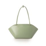 グリーン | カシュカシュ cachecache / 横長バスケット型2wayトートバッグ | UNBILLION