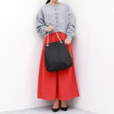 カシュカシュ cachecache / ナイロンツイル牛革付属ハトメショルダー | UNBILLION | 詳細画像22