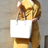 オティアス / バッグインバッグ付きシュリンクレザータイプ合皮トートバッグ | UNBILLION | 詳細画像14 