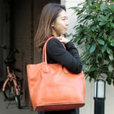 オティアス / バッグインバッグ付きシュリンクレザータイプ合皮トートバッグ | UNBILLION | 詳細画像28 