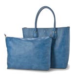 オティアス / バッグインバッグ付きシュリンクレザータイプ合皮トートバッグ | UNBILLION | 詳細画像40 