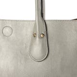 オティアス / バッグインバッグ付きシュリンクレザータイプ合皮トートバッグ | UNBILLION | 詳細画像6 