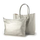 オティアス / バッグインバッグ付きシュリンクレザータイプ合皮トートバッグ | UNBILLION | 詳細画像7 