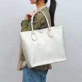 オティアス / バッグインバッグ付きシュリンクレザータイプ合皮トートバッグ | UNBILLION | 詳細画像8 