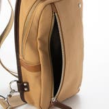 Otias オティアス / 日本製8号帆布×ヌメ革ワンショルダーバッグ | UNBILLION | 詳細画像5