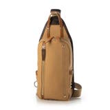 ベージュ | Otias オティアス / 日本製8号帆布×ヌメ革ワンショルダーバッグ | UNBILLION