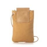 ベージュ | Otias オティアス / 日本製8号帆布×本革スマホショルダーバッグ | UNBILLION