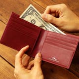 オティアス Otias / コードバン調牛革バイカラー二つ折り財布 | UNBILLION | 詳細画像34 