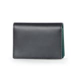ターコイズ | オティアス Otias / コードバン調牛革バイカラーカードケース | UNBILLION