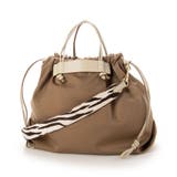 ライトブラウン | カカトゥ kakatoo / ナイロンドローストリング3wayトートバッグ | UNBILLION