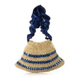 ブルー | カカトゥ kakatoo / トライアングルペーパークロッシェバッグ | UNBILLION