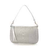 シルバー | ペルケ perche / シーププリーツパール付き2wayショルダー | UNBILLION