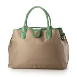 LOK | ペルケ perche / ナイロン×牛革付属ユーティリティ2wayトート | UNBILLION