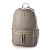 ライトグレー | ペルケ perche / ナイロン牛革付属リュック | UNBILLION