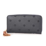 ペルケ perche / 牛革ドット刺繍ラウンド長財布 | UNBILLION | 詳細画像23 