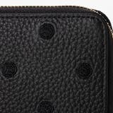 【本革 レザー】 ペルケ 牛革ドット刺繍L字パームフィット長財布 | UNBILLION | 詳細画像9
