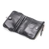 【本革 レザー】 perche ペルケ / エアリーゴート外がま口２つ折り財布 | UNBILLION | 詳細画像11 