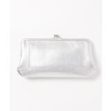 ライトシルバー | 【本革 レザー】 perche ペルケ / エアリーゴートがま口長財布 | UNBILLION