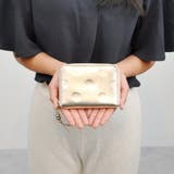 ペルケ perche / ドット型押しラウンドパームフィット財布 | UNBILLION | 詳細画像9
