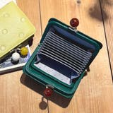 ペルケ perche / アクリル玉ドット刺繍・ジャバラカードウォレット | UNBILLION | 詳細画像7